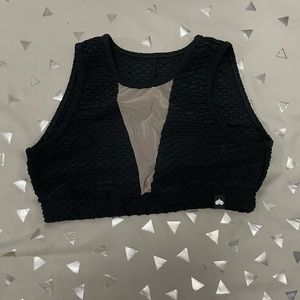 Booty By Brabants Croco Skin Black Reveal Top